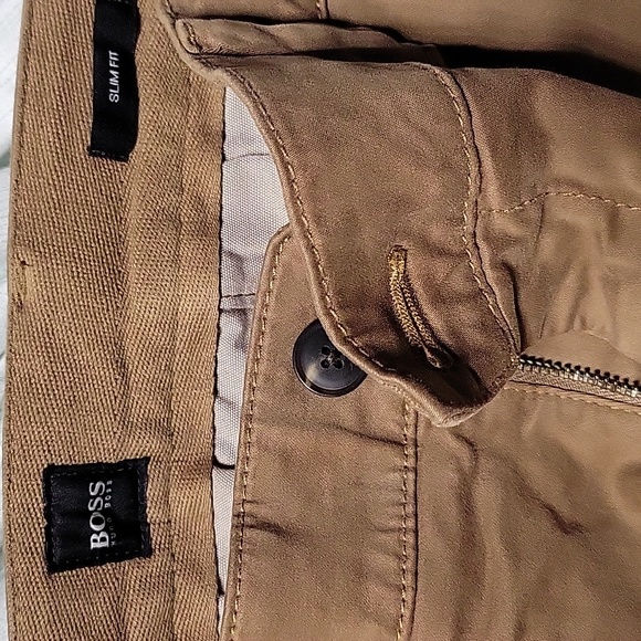 Men's BOSS HUGO BOSS SLIM-FIT CHINOS 😎 - Picture 3 of 5